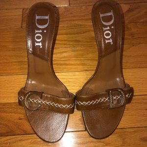 Christian Dior Brown Heels